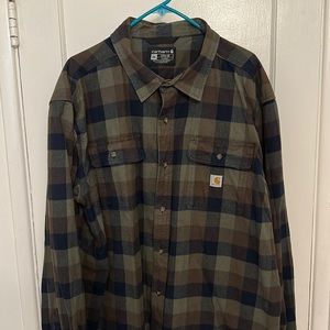 Heavyweight long sleeve flannel